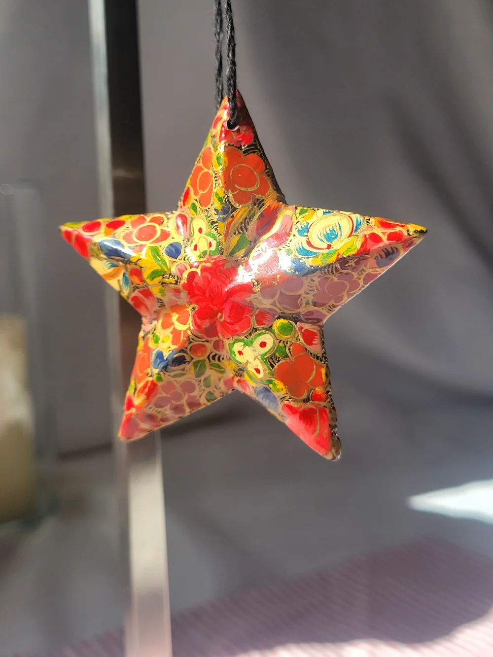 Star Ornament out of Paper Mache